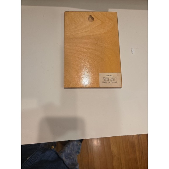 Vintage Polish Folk Art Wooden Wall Plaques Set Handmade In Poland Regional... - Picture 9 of 15